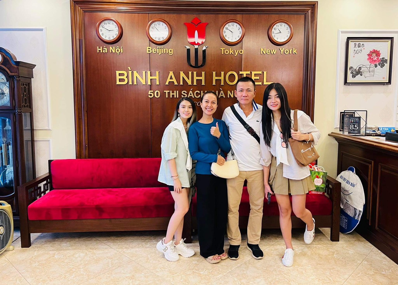 <p>Sau mùa Covid, GĐ tôi lại về thăm thủ đô HN và lại chọn Binh Anh Hotel là nơi lưu trú, cảm giác thân thương như ở nhà ! </p>
