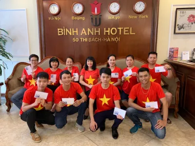 Binh Anh Hotel chào đón kỷ niệm 78 năm ngày Quốc Khánh 2-9